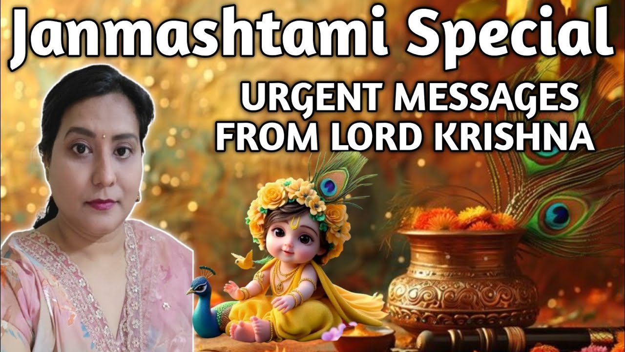 PICK YOUR DOB 🦚JANMASHTAMI SPECIAL URGENT MESSAGES FROM LORD KRISHNA 🪈 TAROT READING 🎉🎁💫