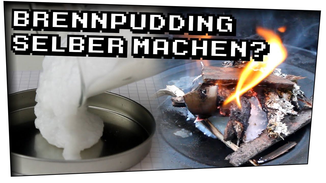 Brennpudding der perfekte Grillanzünder? - Heimexperimente #30