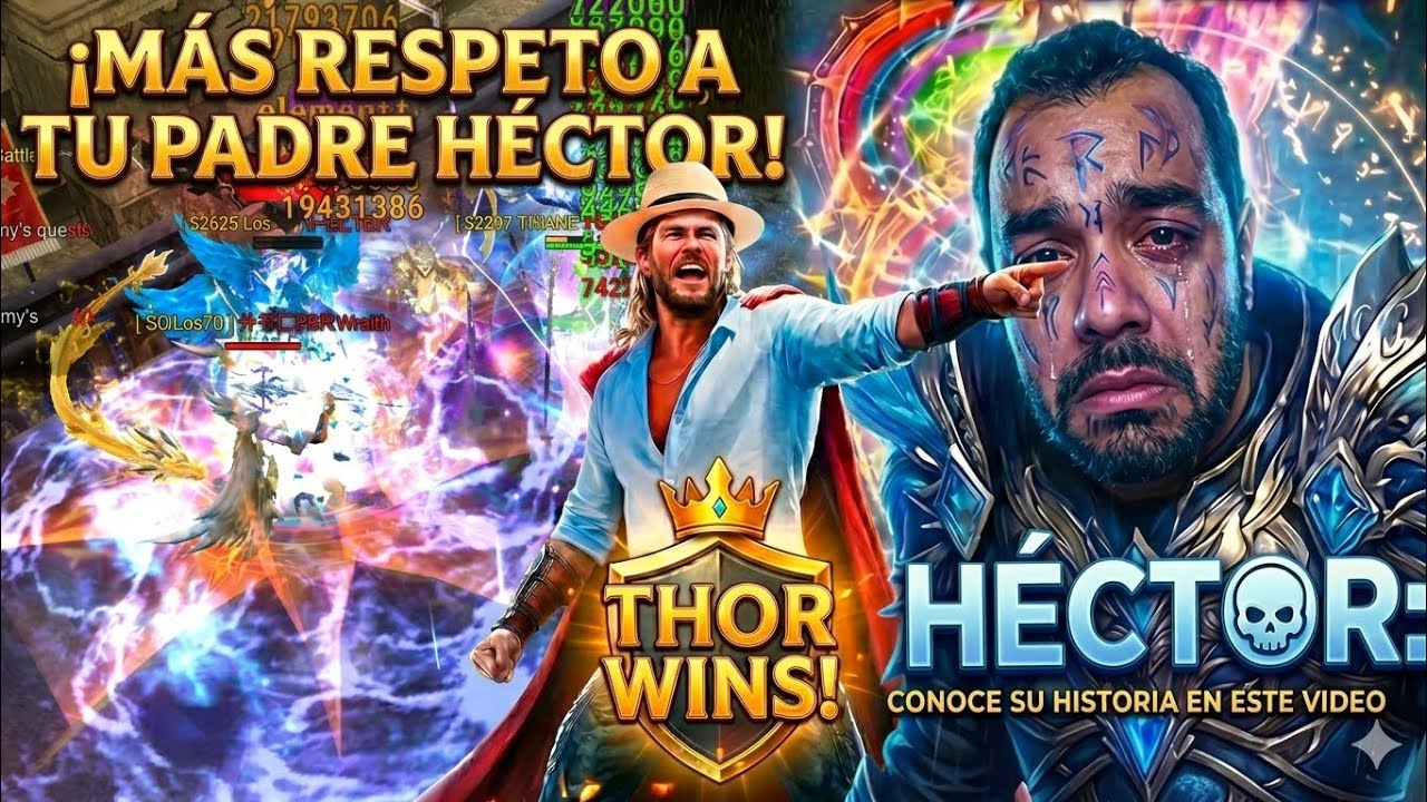 THOR vs HECTOR 🔥EVENTO 3vs3 #Thor #MuBloodSteal 