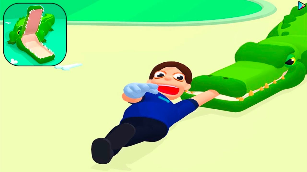 FEEDING DANGEROUS CROCODILES - Zoo Happy Animals - Gameplay Walkthrough - (iOS, Android)