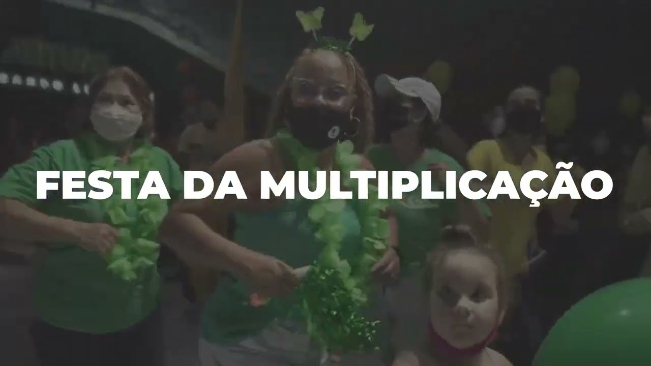 Festa da Multiplicação (27.07) | Venha com a cor da sua rede!