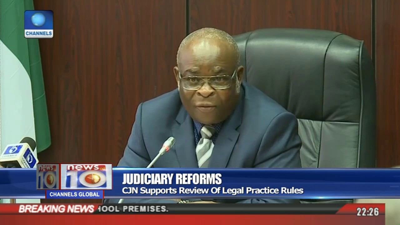 Judiciary Reforms: CJN Supports Review Of Legal Practice Rules