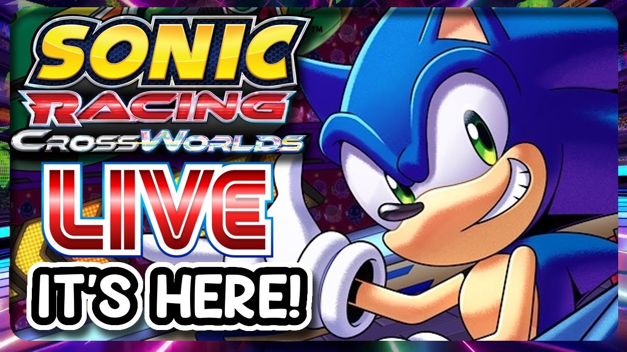 🏁Playing SONIC RACING CROSSWORLDS🏁🔴LIVE