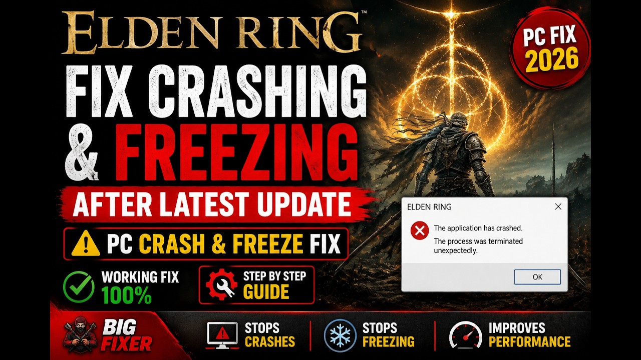 Elden Ring &mdash; как исправить вылеты и зависания после последнего обновления | Решение проблем на ПК...