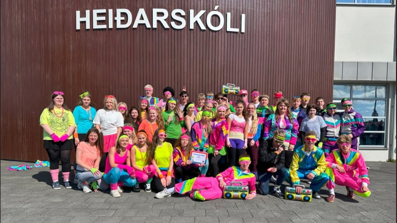 Útskriftarvideo Heiðarskóla 2025 (2009 árgangur)