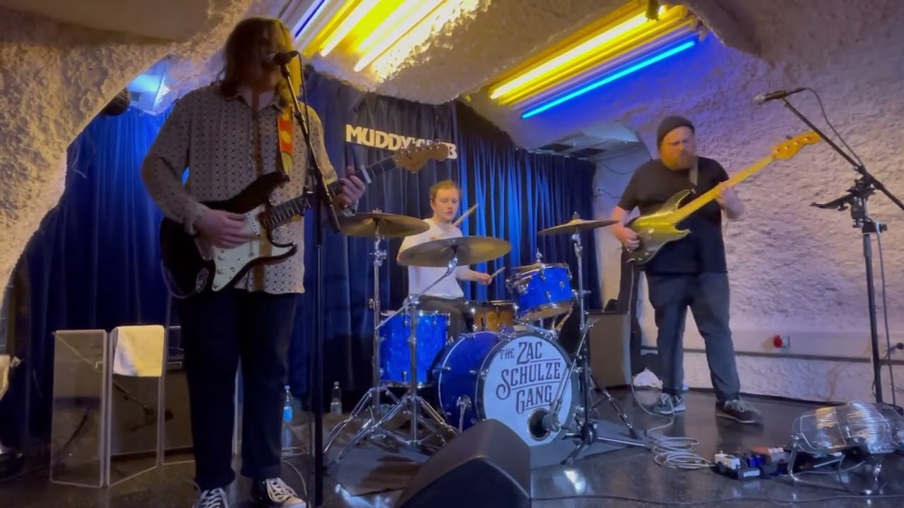„Fall Apart“ - The Zac Schulze Gang, 11.03.2024 @ Muddy‘s Club in Weinheim