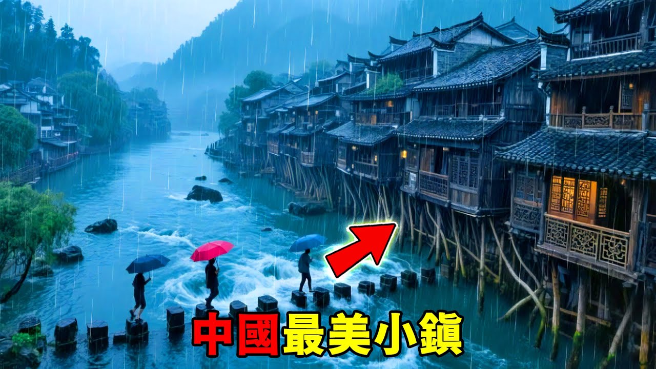 中國最美的十大小鎮！臥虎藏龍取景地只能排到第七，第一名美到像是P圖，全世界卻幾乎沒人去過！