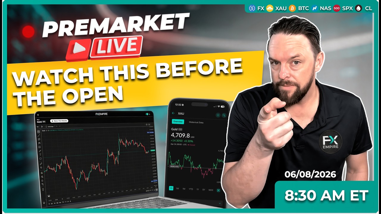 🚨 LIVE: Markets React to Existing Home Sales | Stocks, Gold & Bitcoin Outlook (June 9)