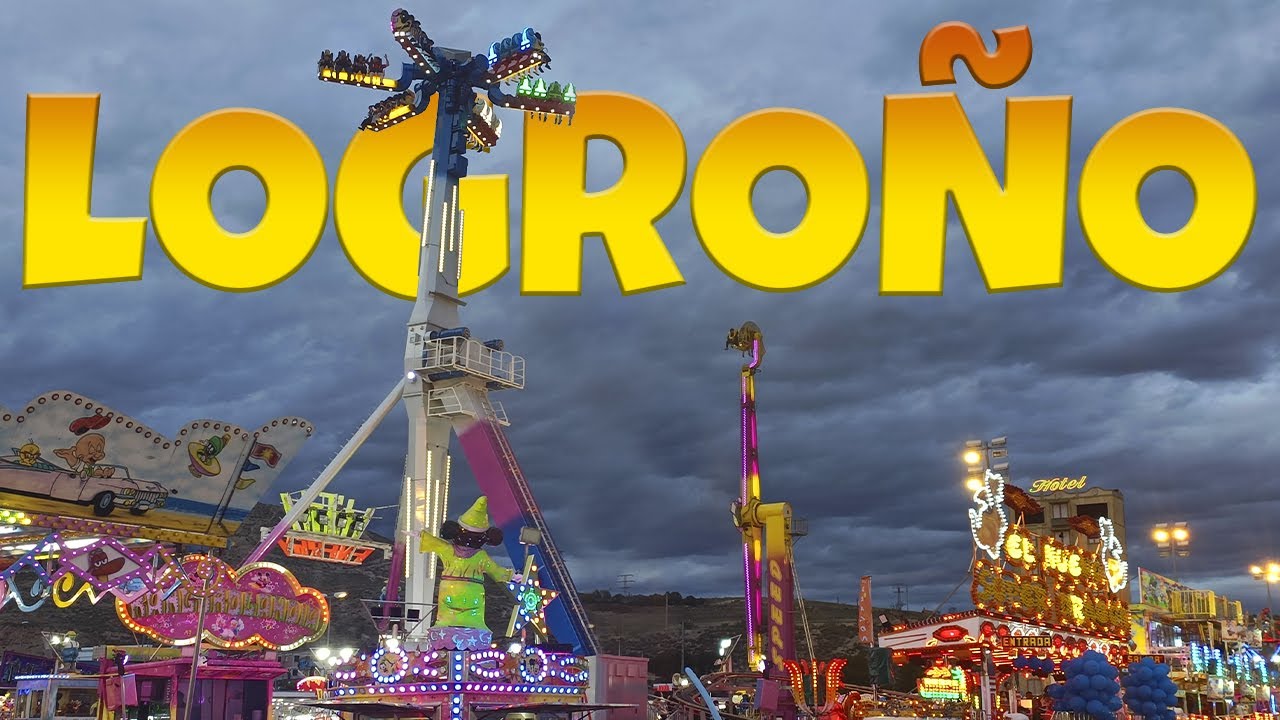 🤩¡TODAS LAS ATRACCIONES!🎢🎡🎠FERIA DE LOGROÑO 🍇 SAN MATEO 2024🍷