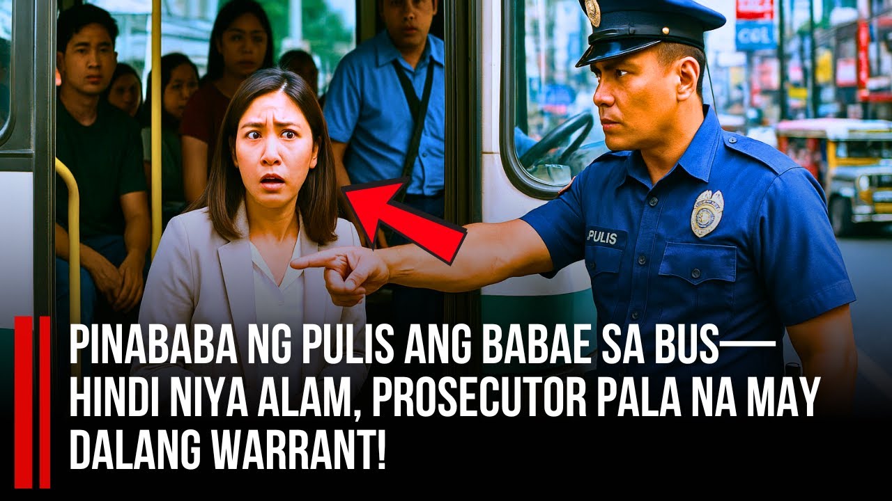 Pinababa ng Pulis ang Babae sa Bus&mdash;Hindi Niya Alam, Prosecutor Pala na May Dalang Warrant!