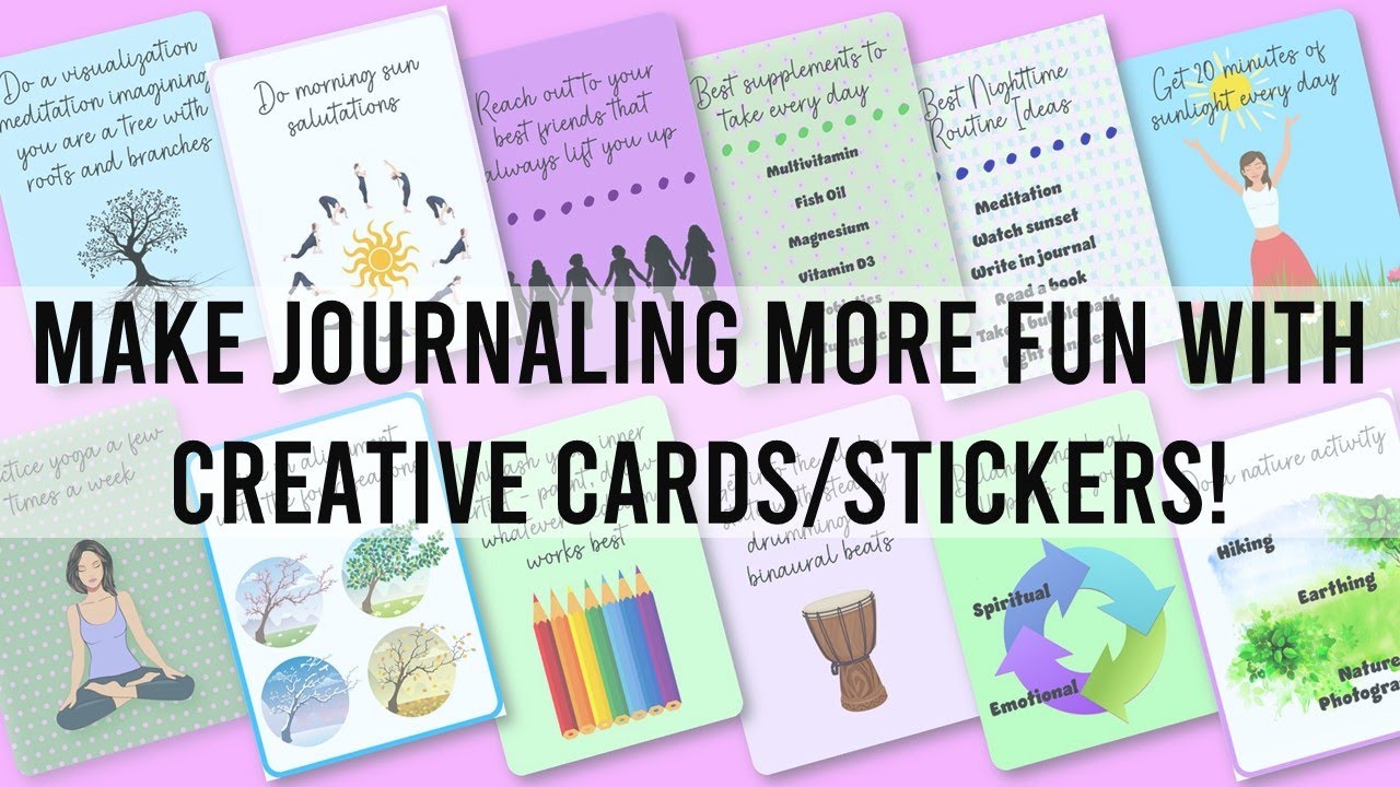 How To Use Journal Cards