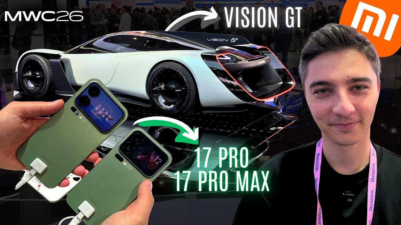 Xiaomi 17 Pro Modelleri, Vision GT ve Dahası | Xiaomi Standı | #MWC2026