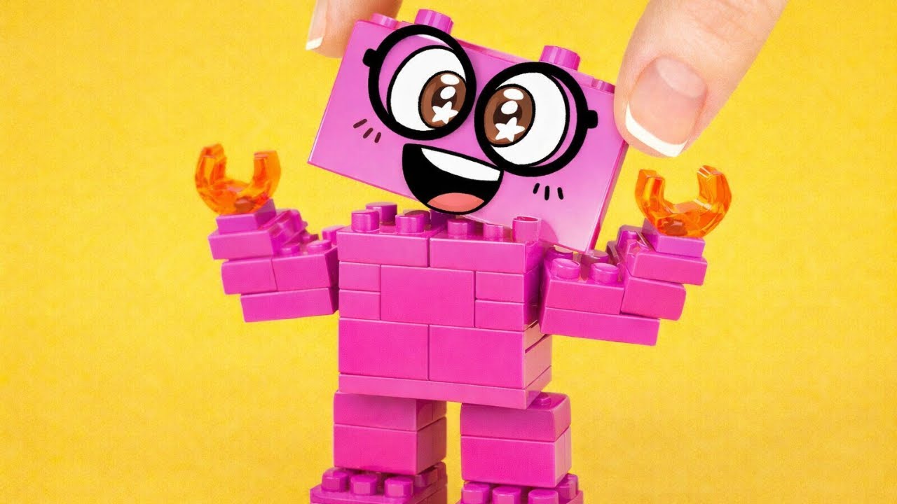 🎨✨ Творческие LEGO DIY приключения! Легкие поделки без беспорядка 🎉