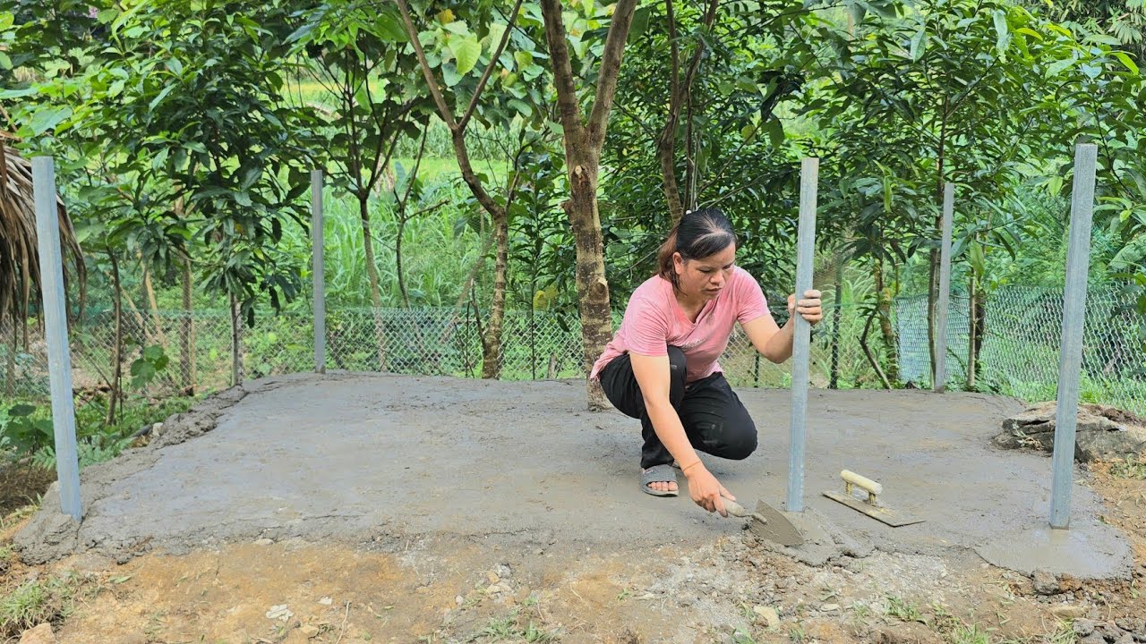 How To Build a Pig Barn Using an Iron Mesh Fence / Triệu Ghển