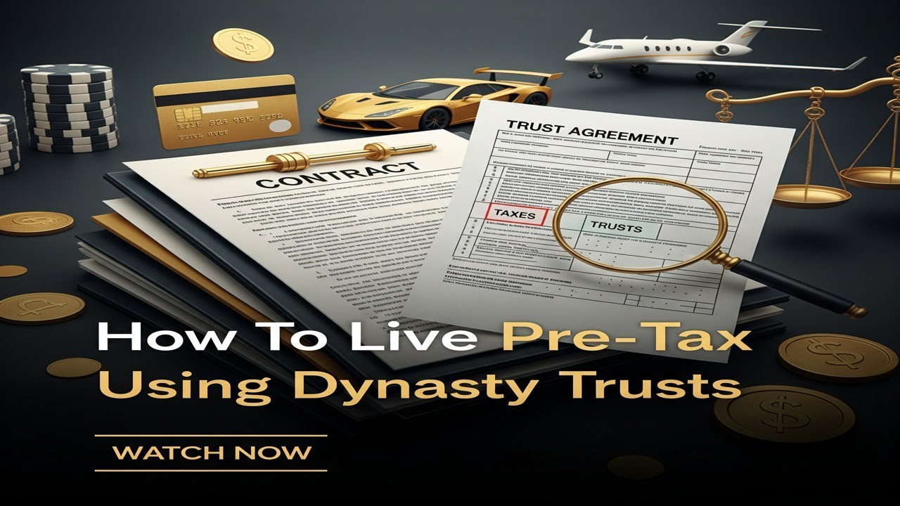 How To Live Pre-Tax Using Dynasty Trusts
