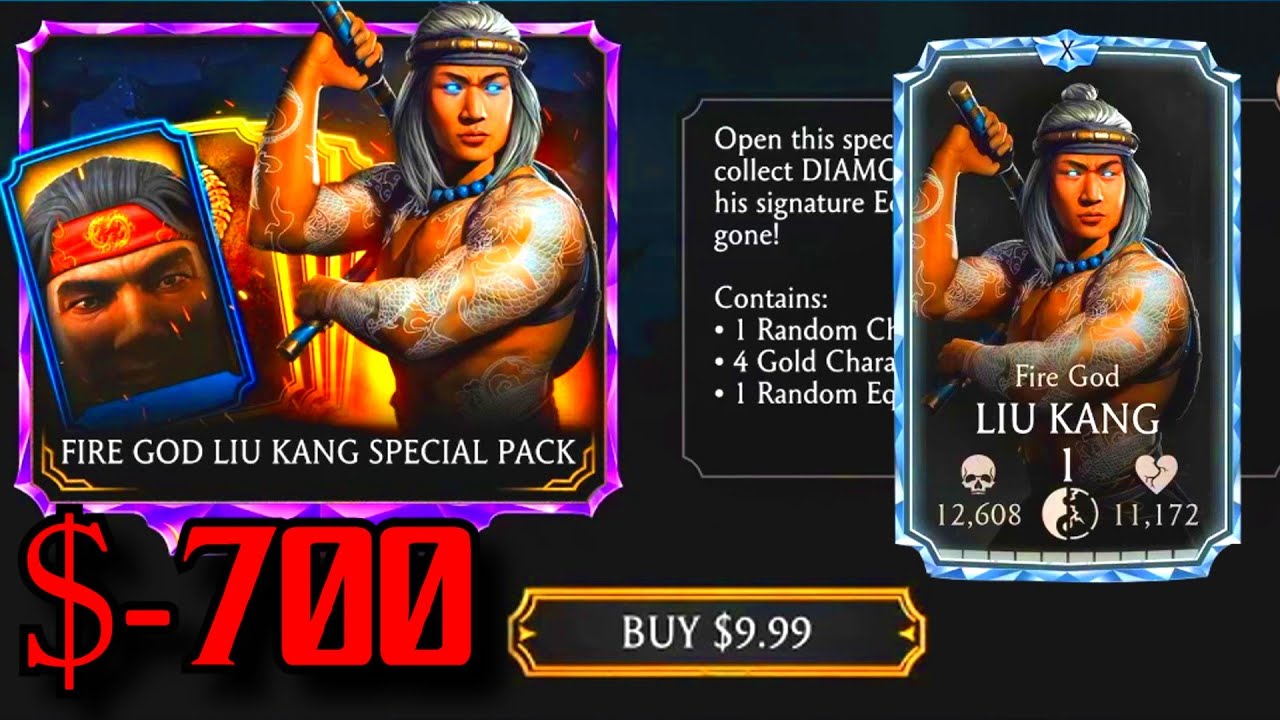 *I SPENT OVER $700* FIRE GOD LIU KANG PACK OPENING | MK MOBILE | CAN WE MAX FIRE GOD LIU KANG?!