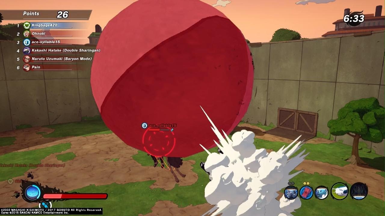 NARUTO TO BORUTO: SHINOBI STRIKER ace-syllable15 REPORTS PPL HE LOSES 2 WATCH OUT