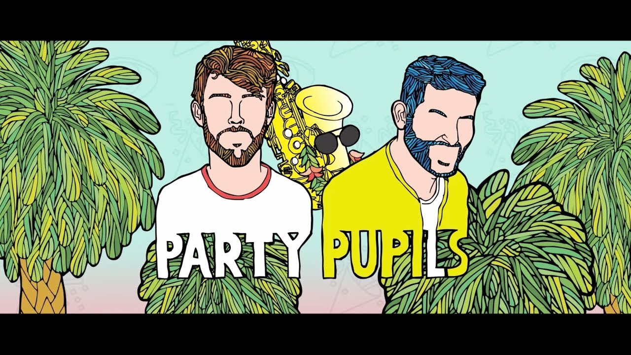 Party Pupils - Sax On The Beach (Lyric Video)