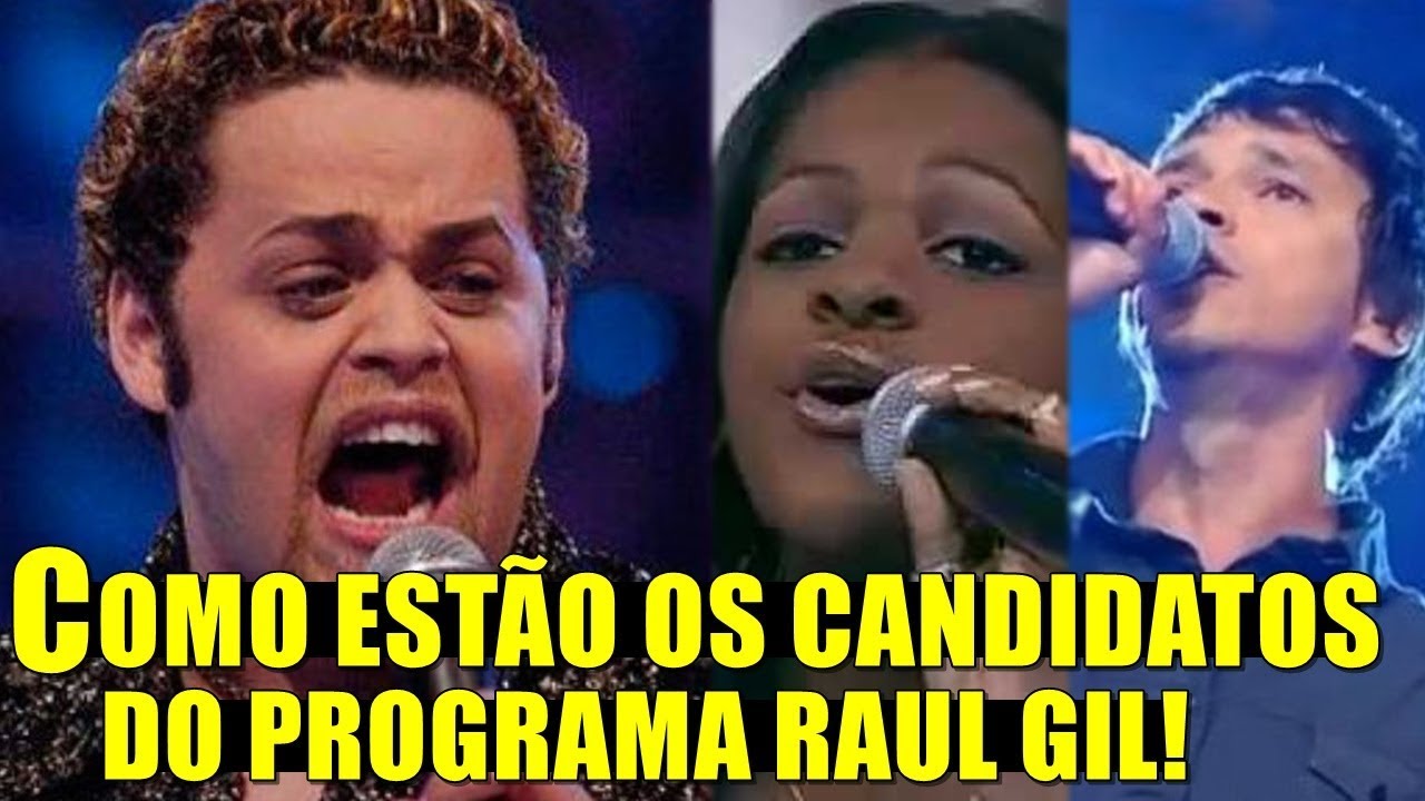 VEJA como estão os CANDIDATOS mais Memoráveis do PROGRAMA RAUL GIL Hoje em Dia