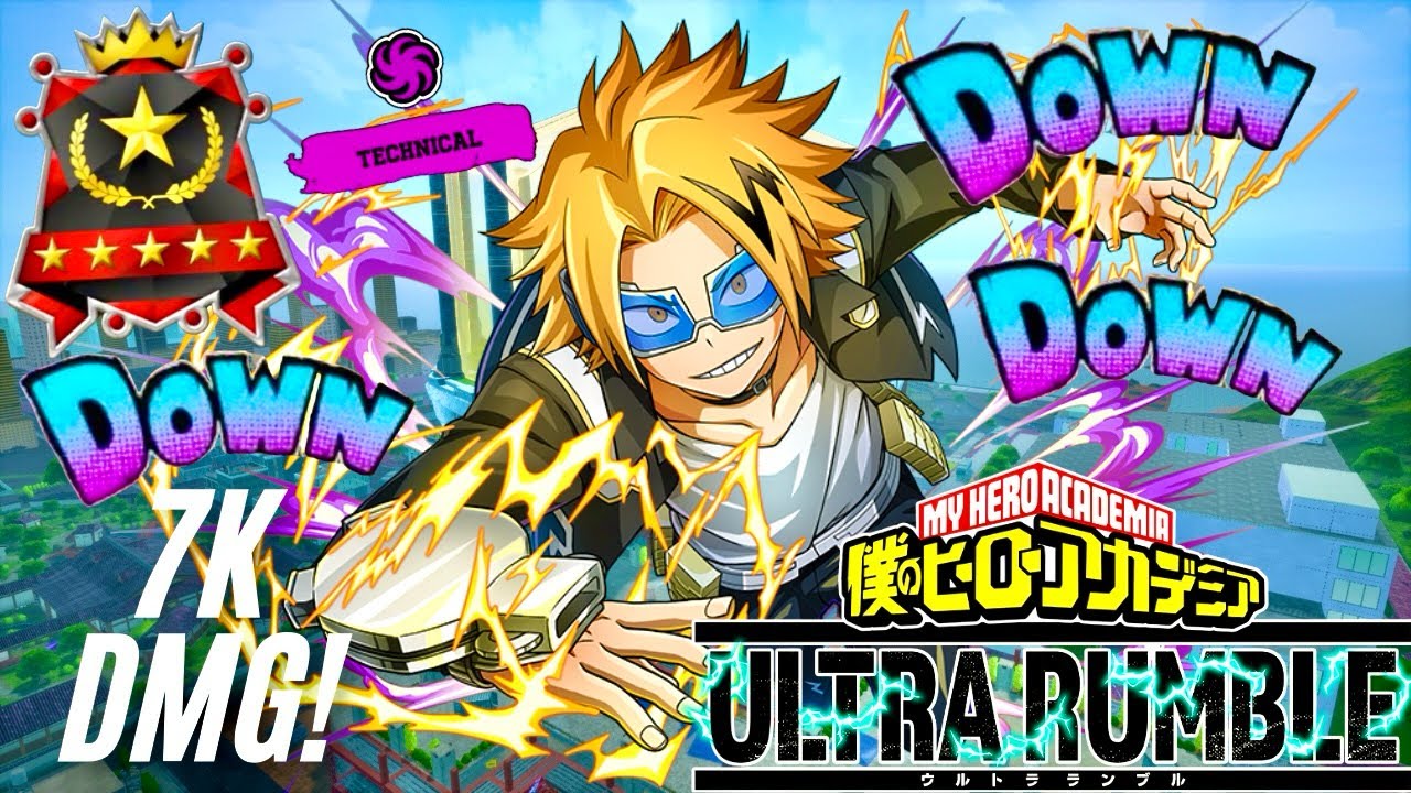Я играл в Tech Denki и отправился на борьбу с вредителями в режиме My Hero Ultra Rumble!
