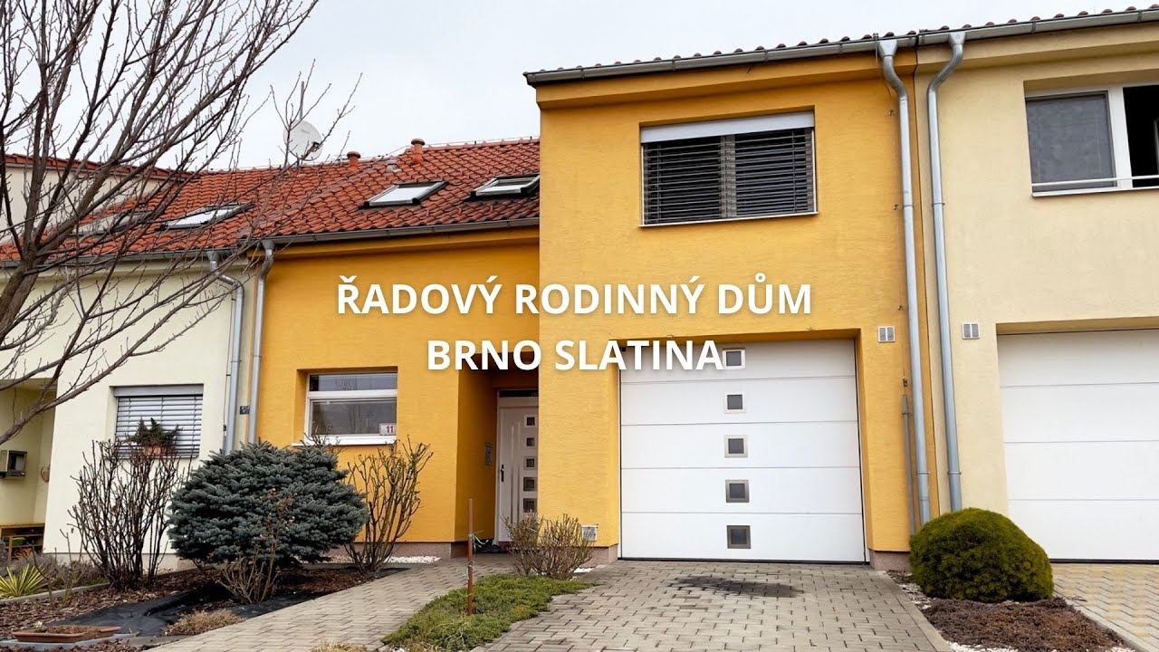 Prodej řadového rodinného domu, Brno Slatina