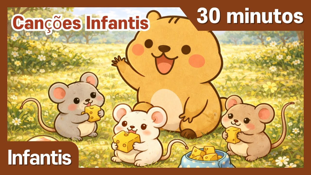 Canções Infantis 30 Minutos | Músicas para Crianças | CapyLala Crianças