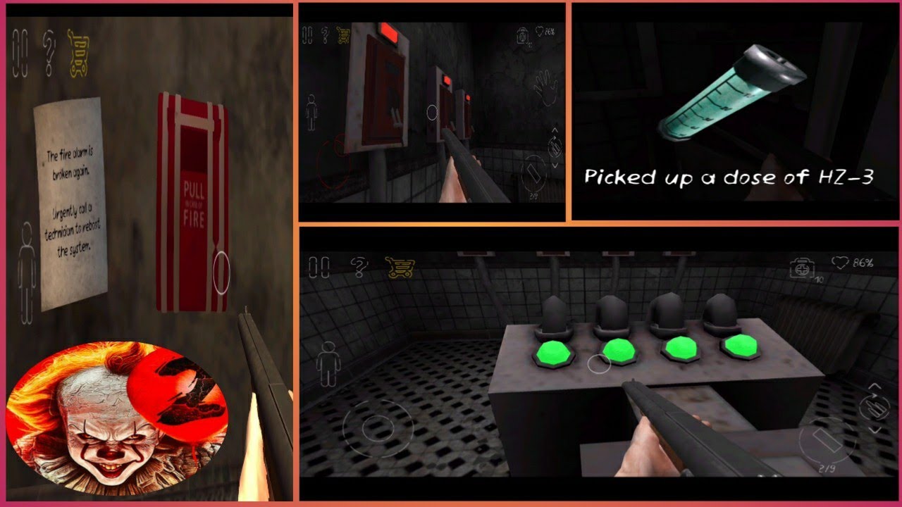 Death park 2 , Utility Room || Fire Broken alarm || How to get into refrigerator || get dose HZ-3 ||