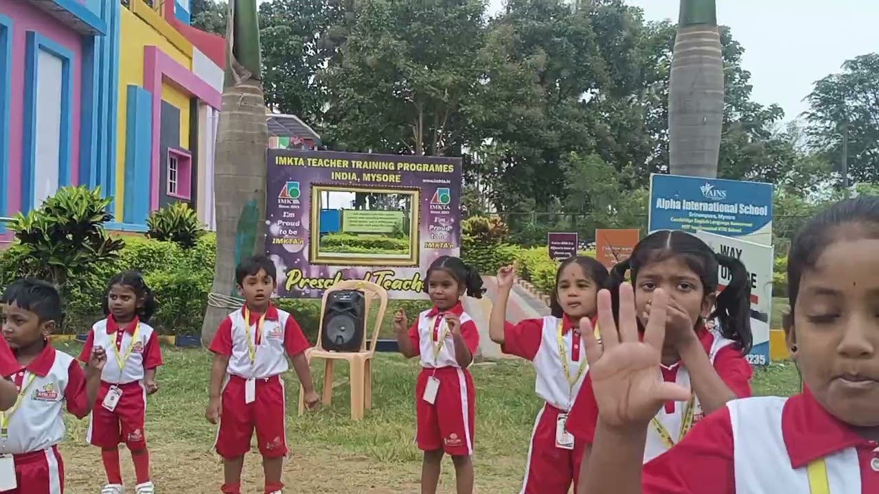 Alpha Cubs Rhyme Time  Warm Up 