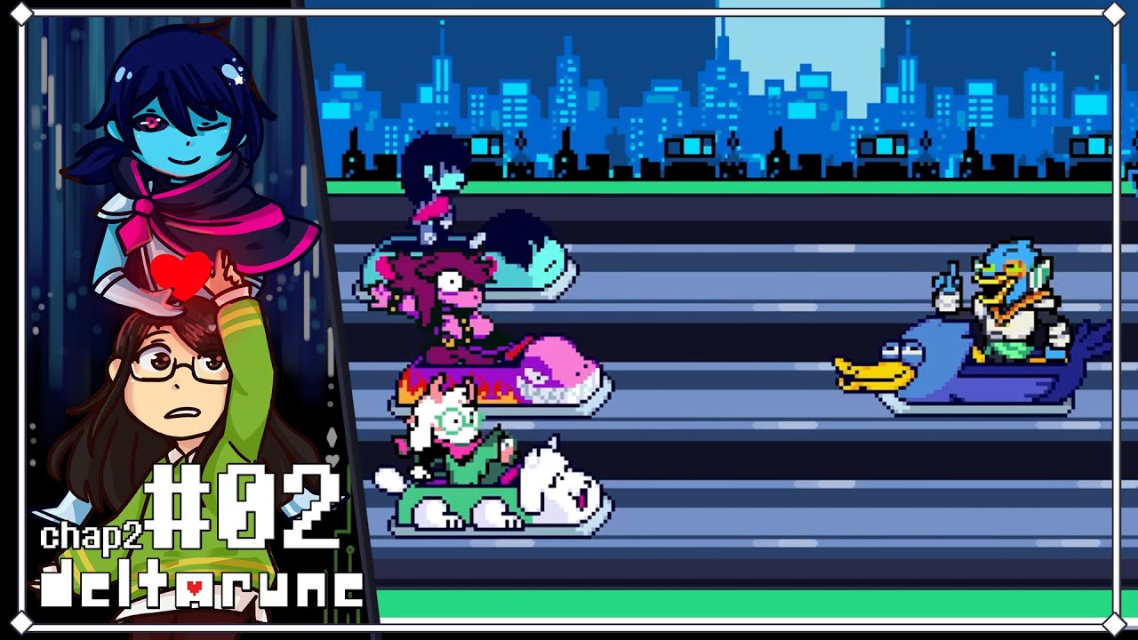 DELTARUNE FR - Chap2 | 02 : On n'aime pas Berdly.