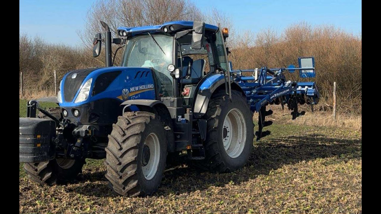 New Holland T7 165s & Rolmako U436 premium 3m | CAB VIEW | POV |