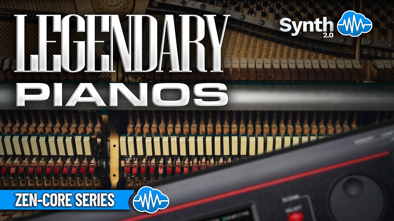 ROLAND ZEN CORE KEYBOARDS ♫ 18 Custom Pianos ► LEGENDARY PIANOS