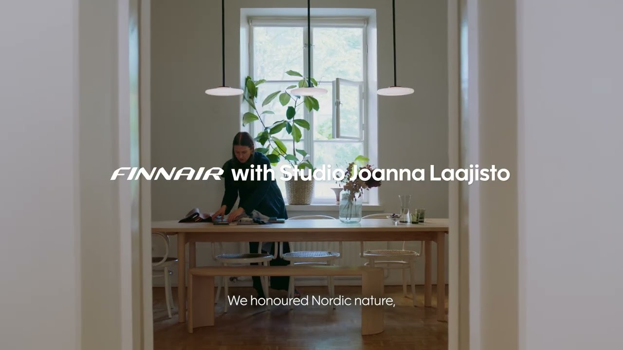 Making of Finnair Lounge: Finnair with Studio Joanna Laajisto