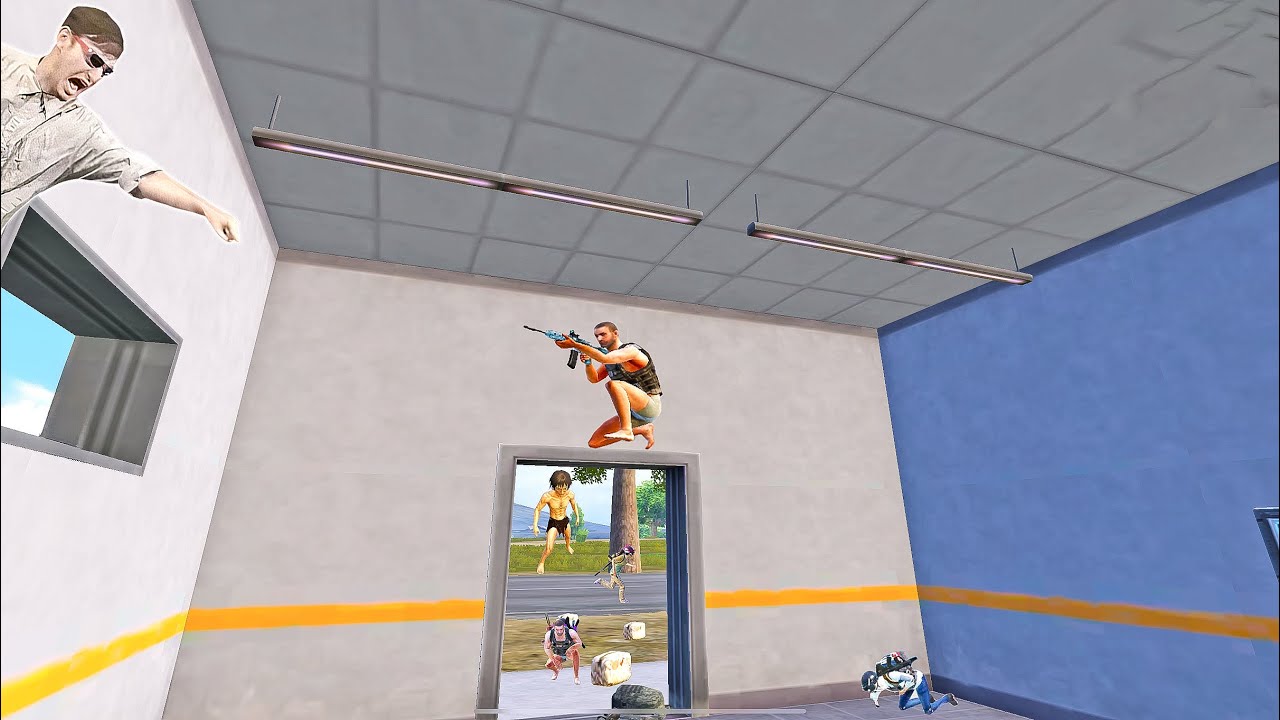 Only 0.01 % Know This Secret Spot 😱😱  Pubg Mobile Teasing Cute Players 😂