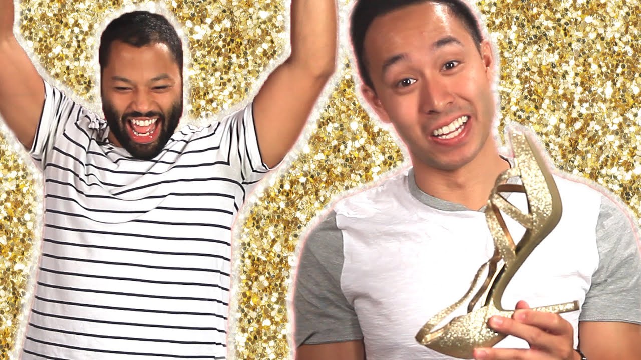 Men Try Heels For A Day