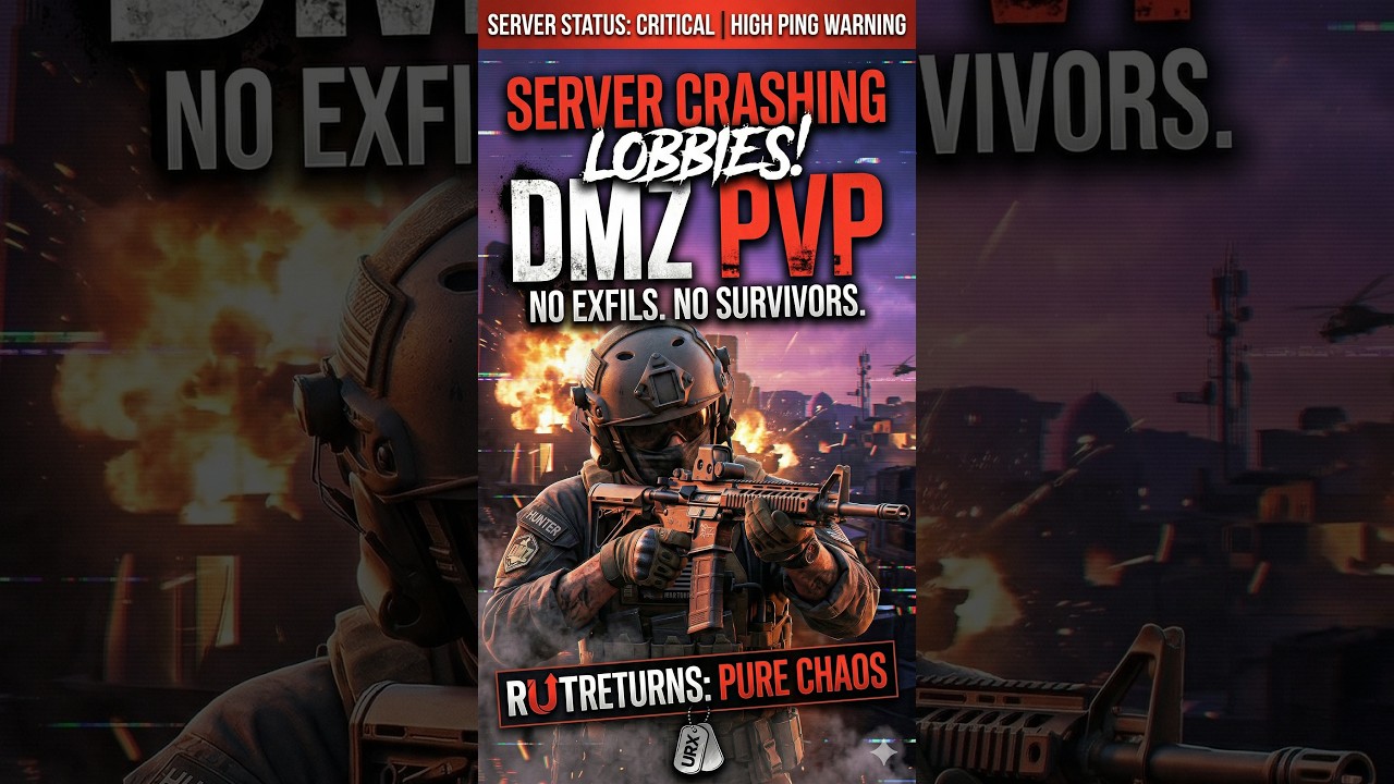 🔴 LIVE | DMZ PVP Only | Hunting Squads (Until the Server Crashes) - VERTICAL