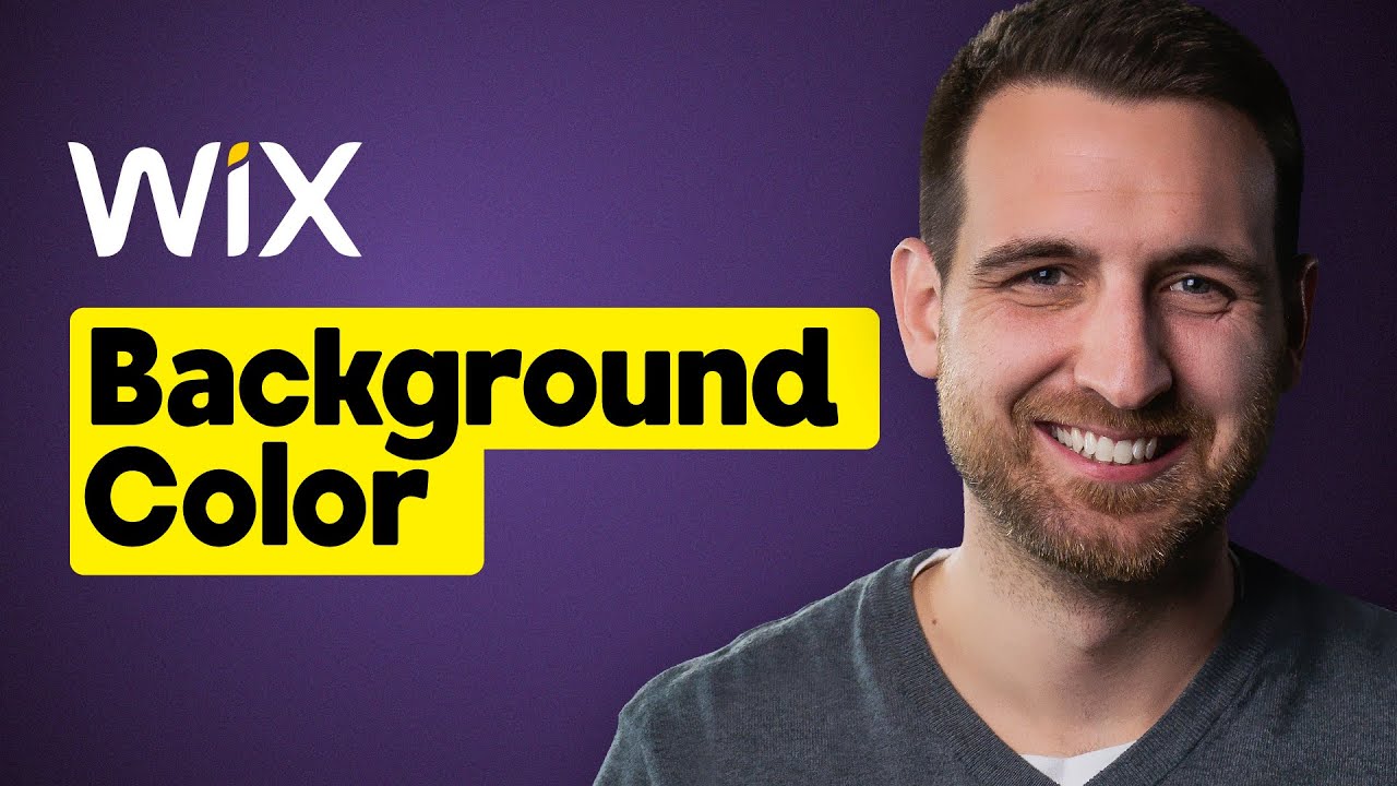 How to Change Background Color on Wix