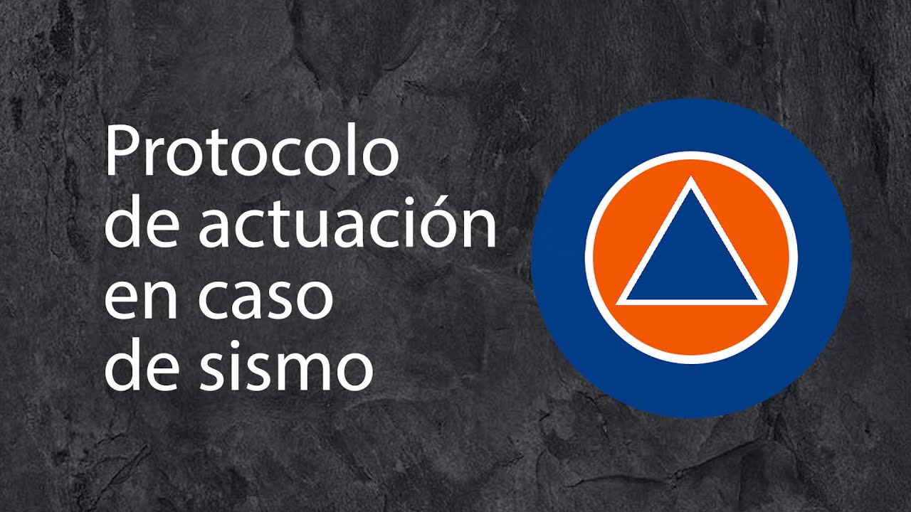 Protocolo de actuaci&oacute;n en caso de sismo CEIICH