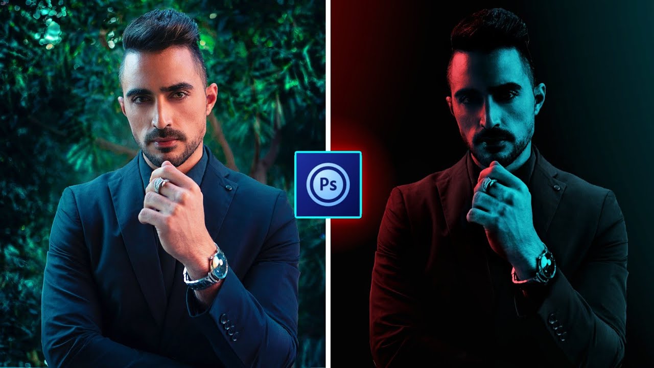 PS Touch Tutorial - How To Create a DUAL LIGHTING effect in ps touch/ANDROID