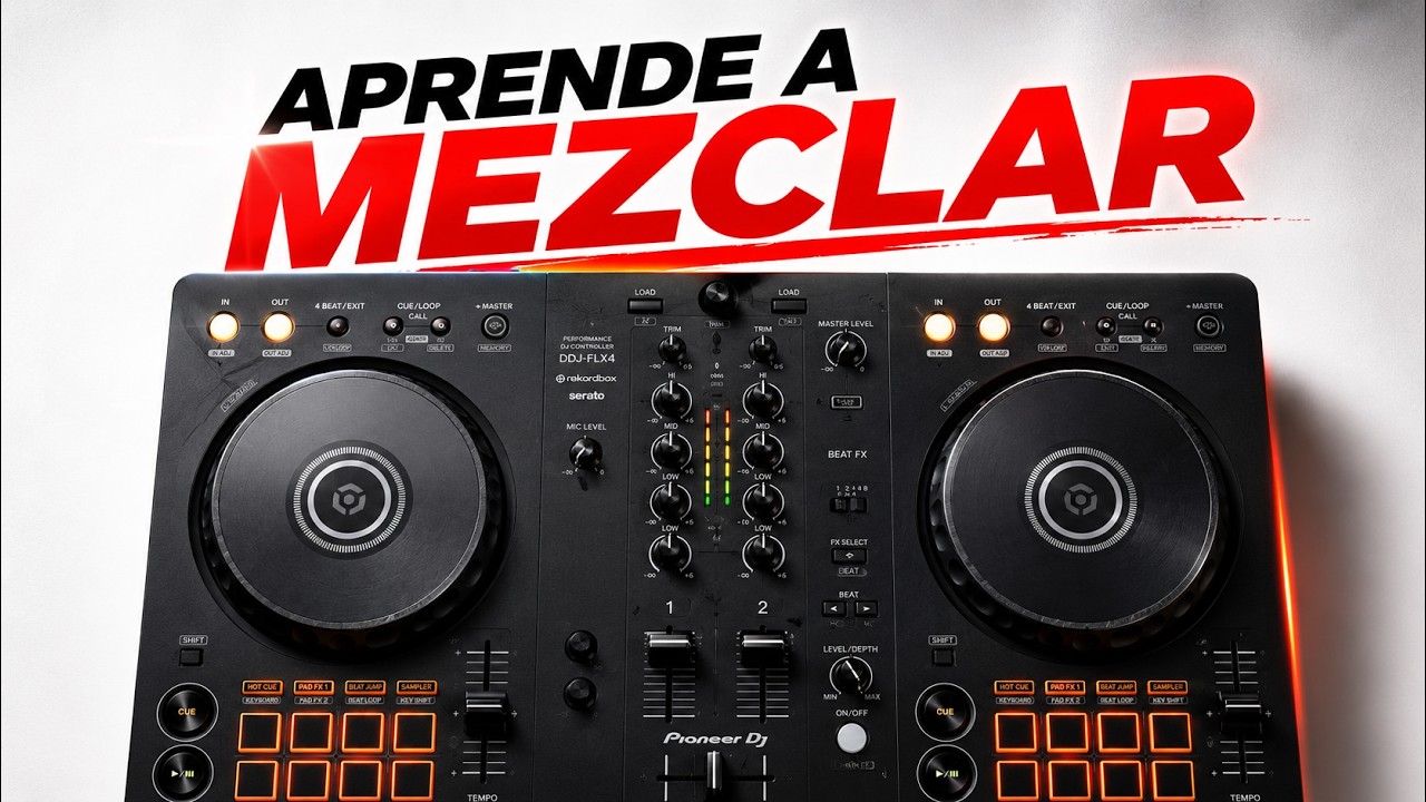 Cómo mezclar 2 canciones desde cero (DJ básico)