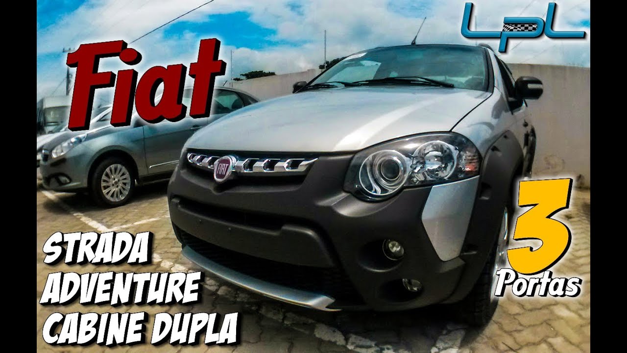 Fiat Strada Adventure cabine dupla 3 portas, review