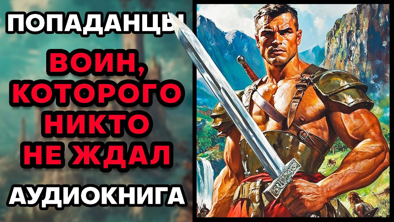 Аудиокнига ПОПАДАНЦЫ 💥 ВОИН, КОТОРОГО НИКТО НЕ ЖДАЛ