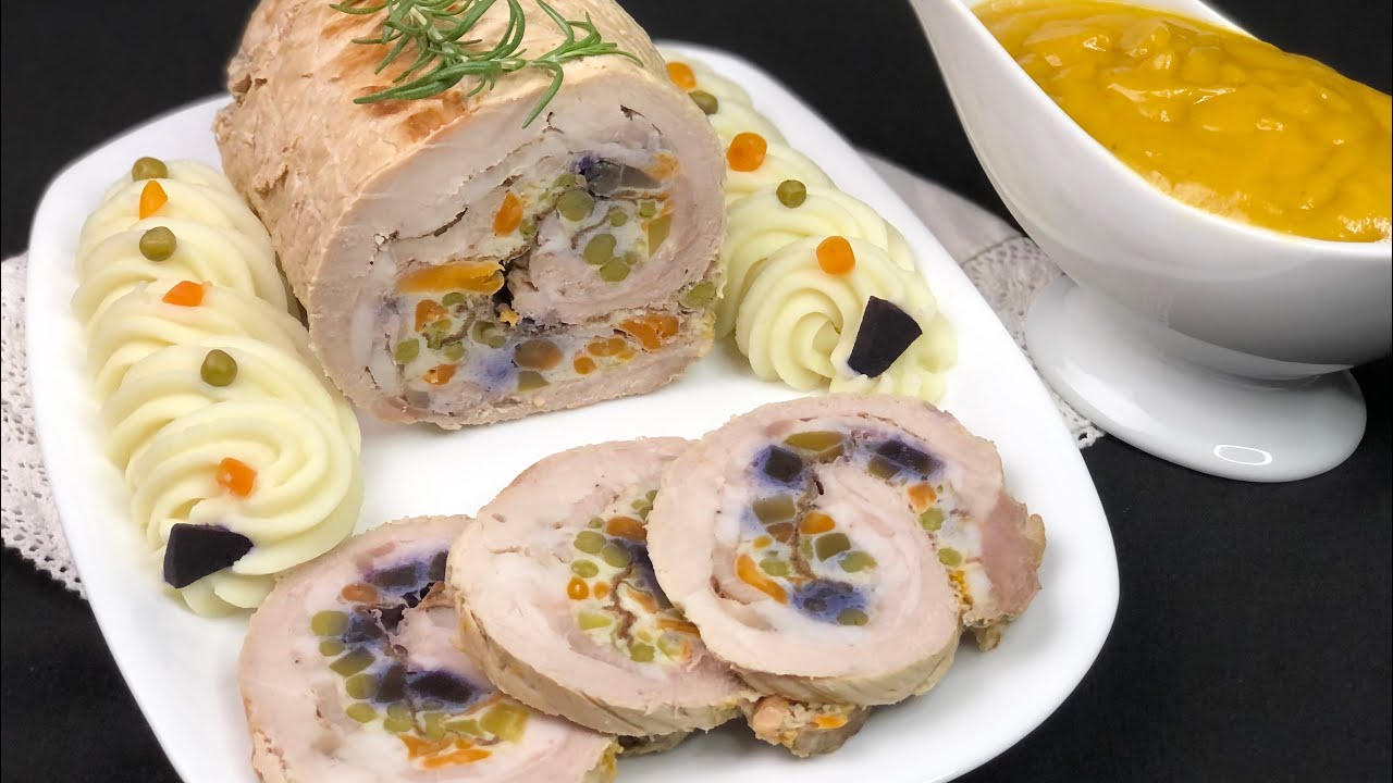 COSÌ MORBIDO CHE SI SCIOGLIE IN BOCCA |ARROSTO DI VITELLO FARCITO TENERO e CREMOSO IN PENTOLA🎄🎅🏻