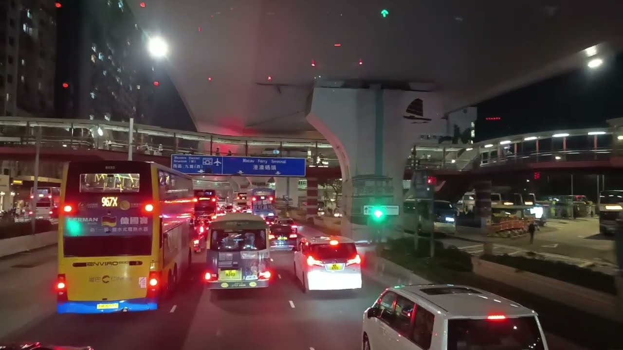 KMB 960A 中環 Central → 屯門(富泰邨) Tuen Mun (Fu Tai Estate) (原速)