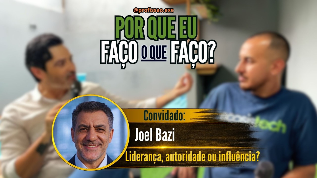 Por que eu faço o que faço ? - Episódio 3 gravado (Liderança: Autoridade ou Influência ?)