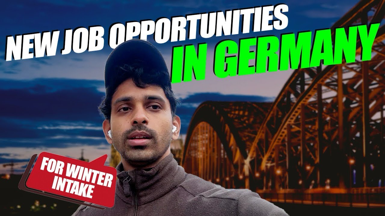 Job opportunities for winter intake || international student ||Life in Germany 🇩🇪