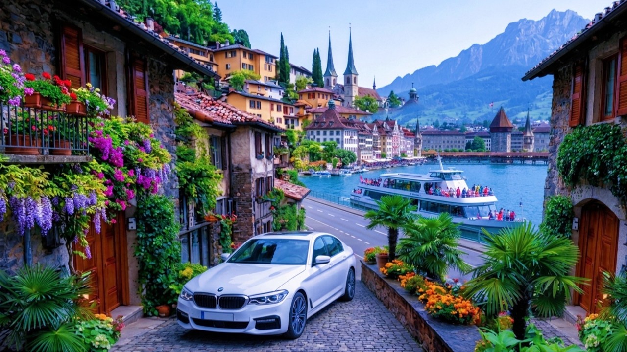 🌄 Experience the Magic of Switzerland &ndash; A Breathtaking 4K Scenic Drive! 🚗💨