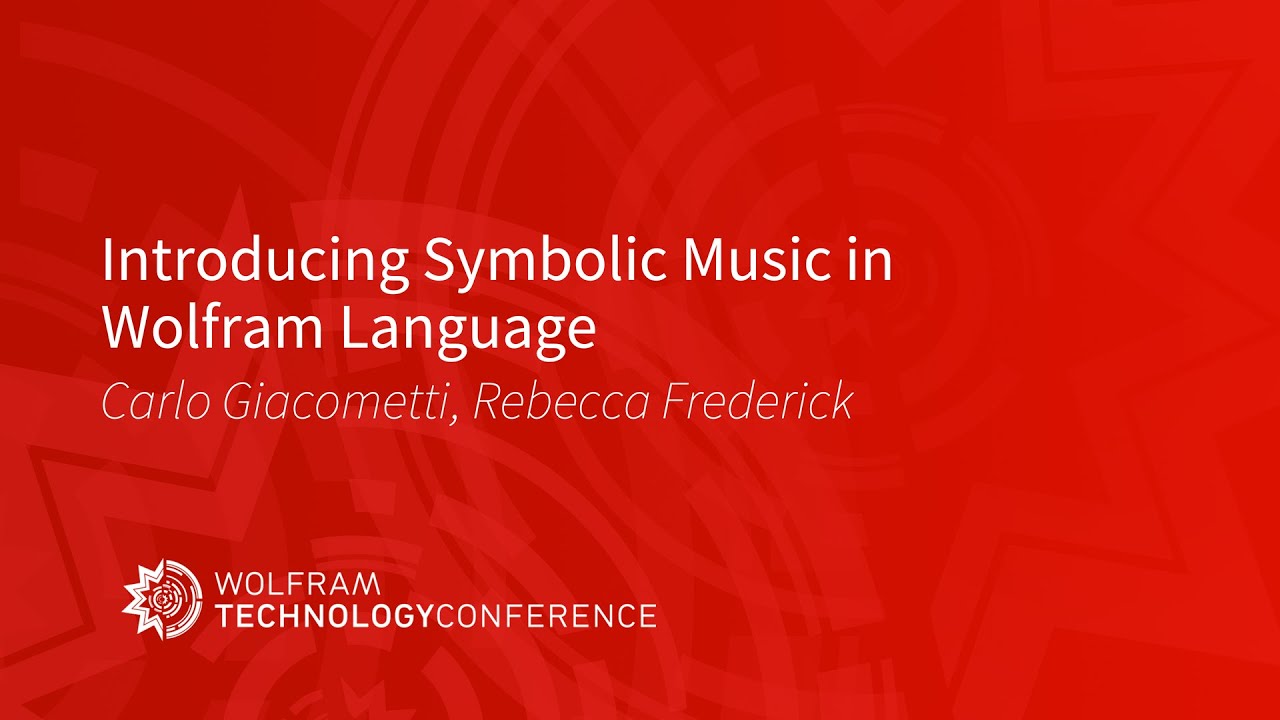 Introducing Symbolic Music in Wolfram Language