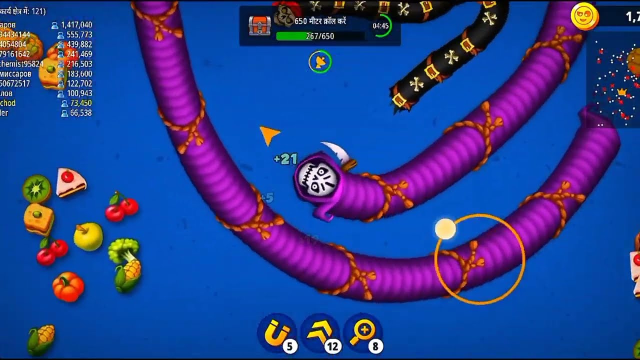 Sara Kha Jauga Worms Ko 😡 || @NIHALGAMEZONE 