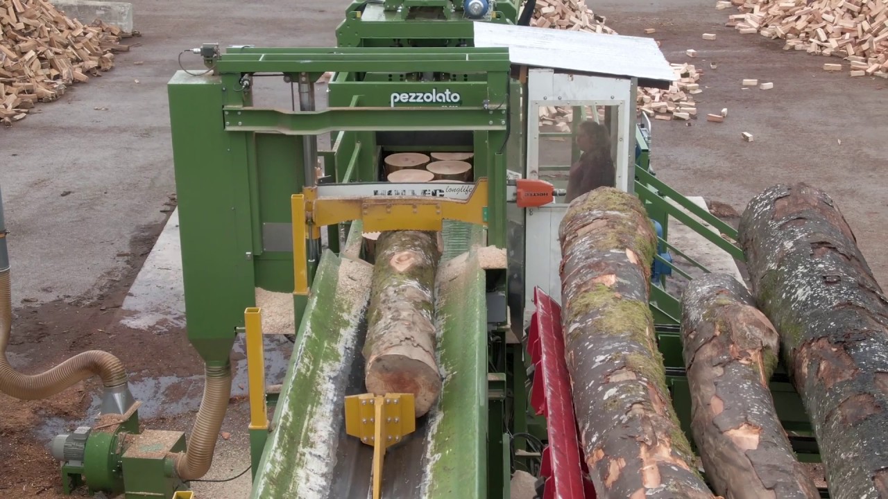 PEZZOLATO TM 1200 + TB 900 - Impianto per la produzione di legna da ardere/Firewood production plant