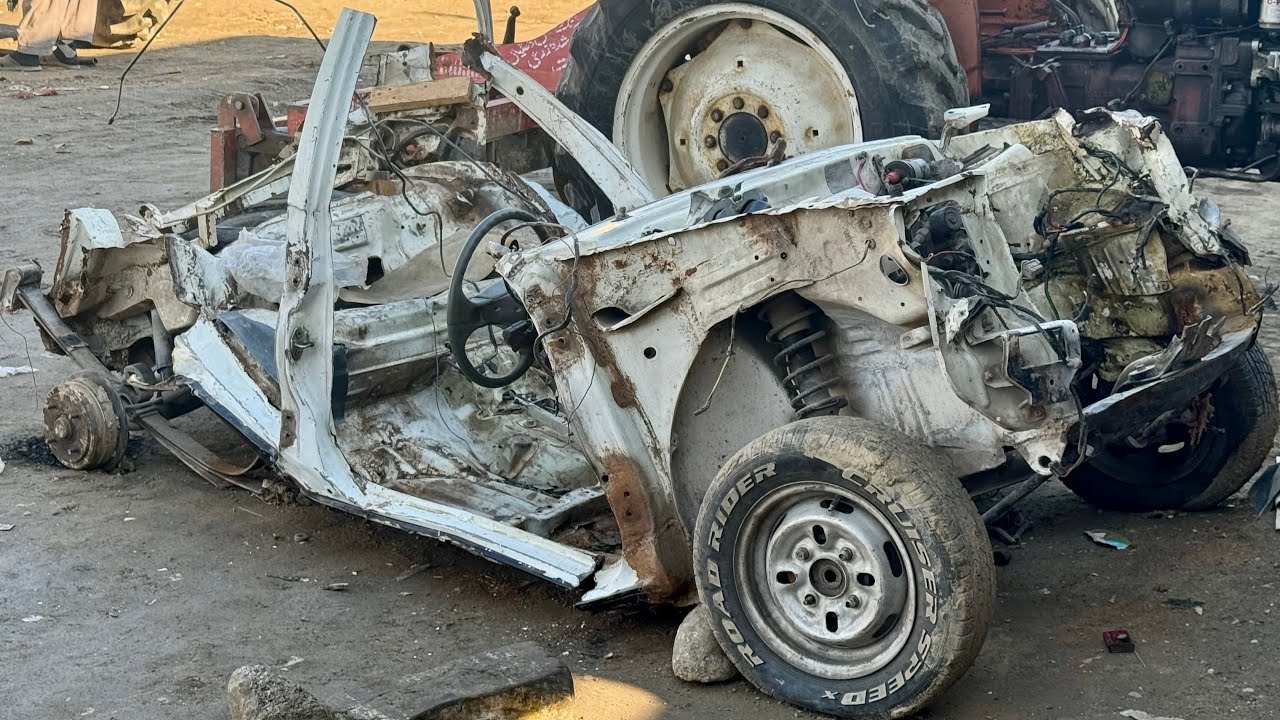 Just in 5000$ / 50 Years old Rusted Suzuki Mehran Restoration Process Amazing Work 